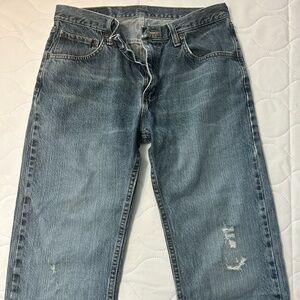 Wrangler Men's Relaxed Jeans in Light Blue